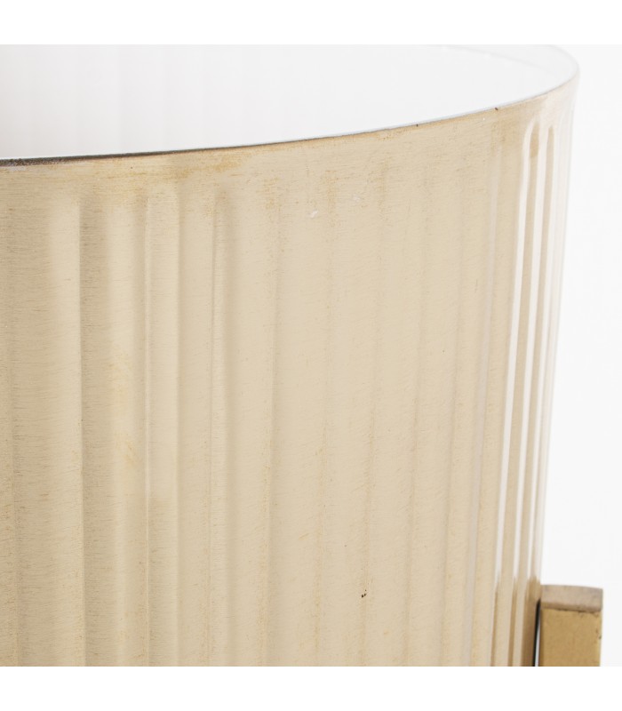 Macetero Metal Dorado 25*25*76 Cm 60971