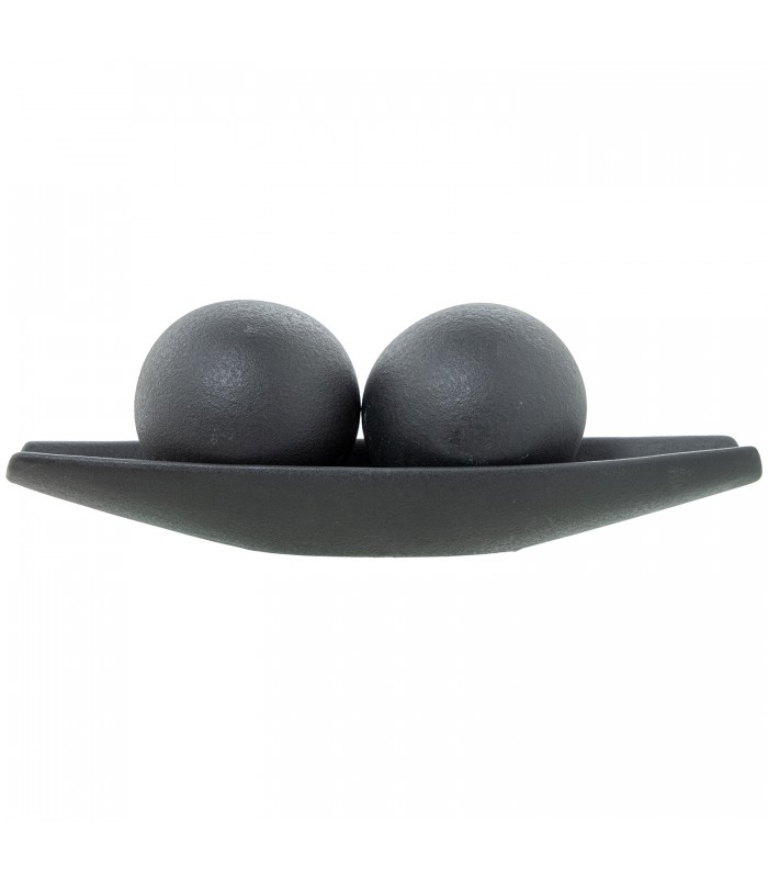 Centro Ceramica Negra 33x11x4,5cm 61739