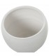 Macetero Cerámica Blanco Arena Ø20x20Cm 61880