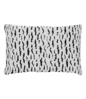 Cojin Blanco-Negro Algodon 40*60 Cm 615067