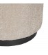 Puf Beig Tejido-Metal 41*41*44 Cm 612102