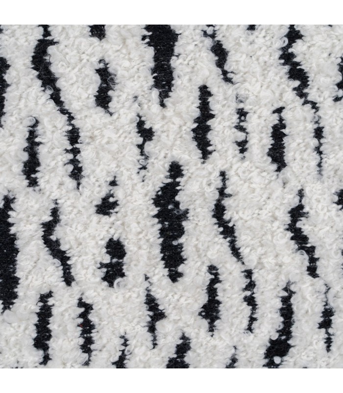 Cojin Blanco-Negro Algodon 40*60 Cm 615067