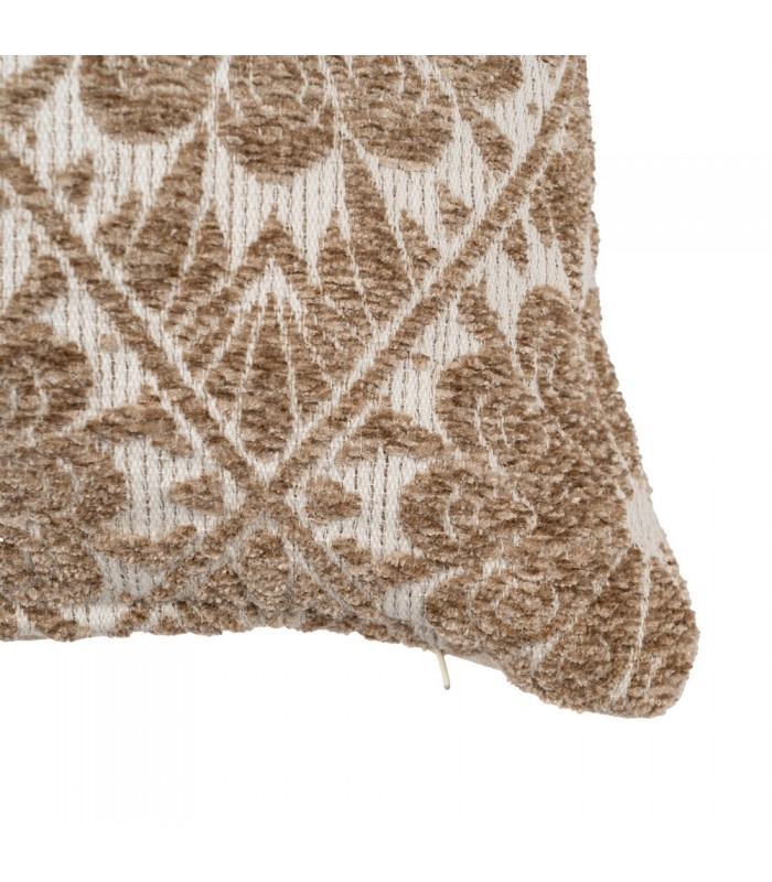 Cojín Blanco-Cámel Algodón 615084/5