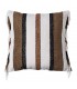 Cojín Blanco-Marrón Algodón/Terciopelo 615828/9