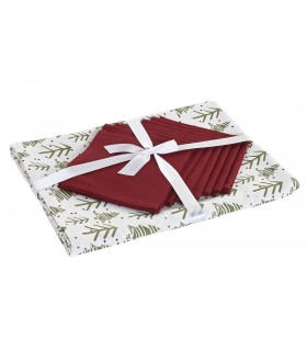 SET/9 PIEZAS MANTEL+8 SERV.NV-220921