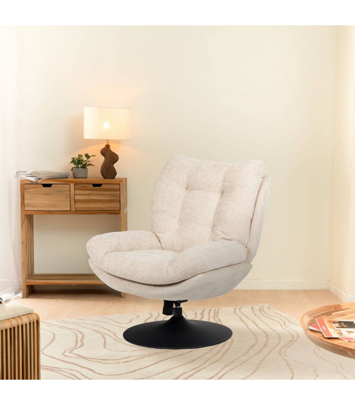 SILLON MAGNUN BEIG BLACK 170312