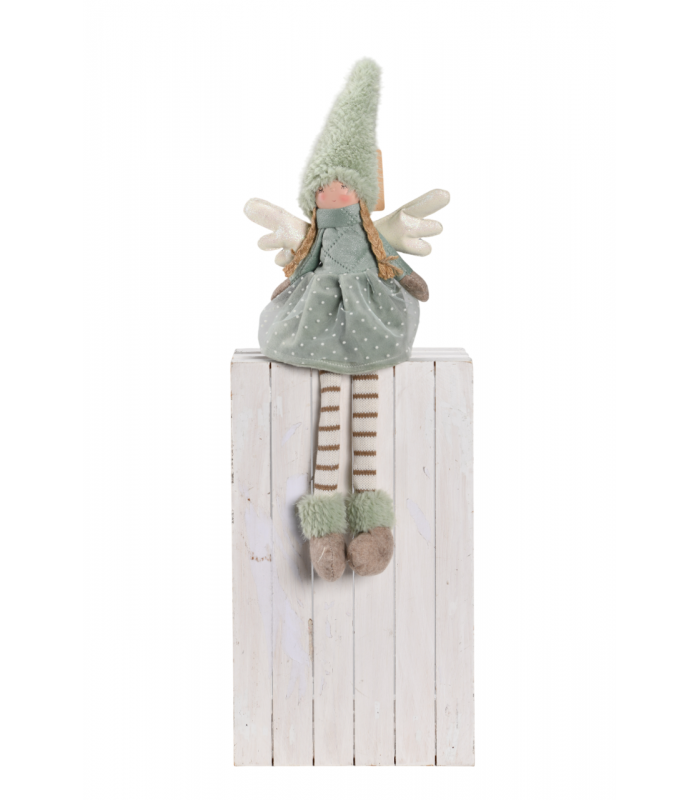 FIGURA HADA VERDE 18*12*50CM NV-220663