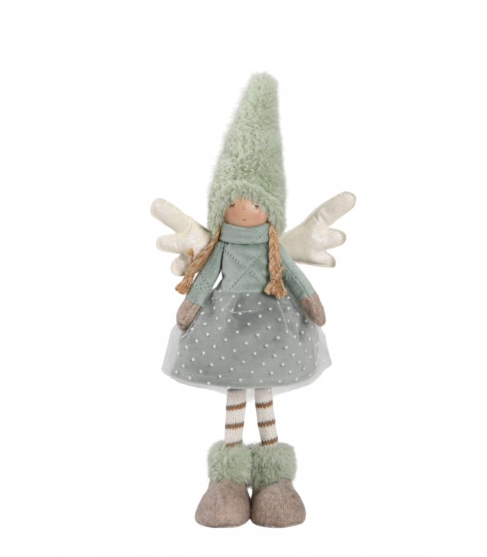 FIGURA HADA VERDE 19*10*42CM NV-220664