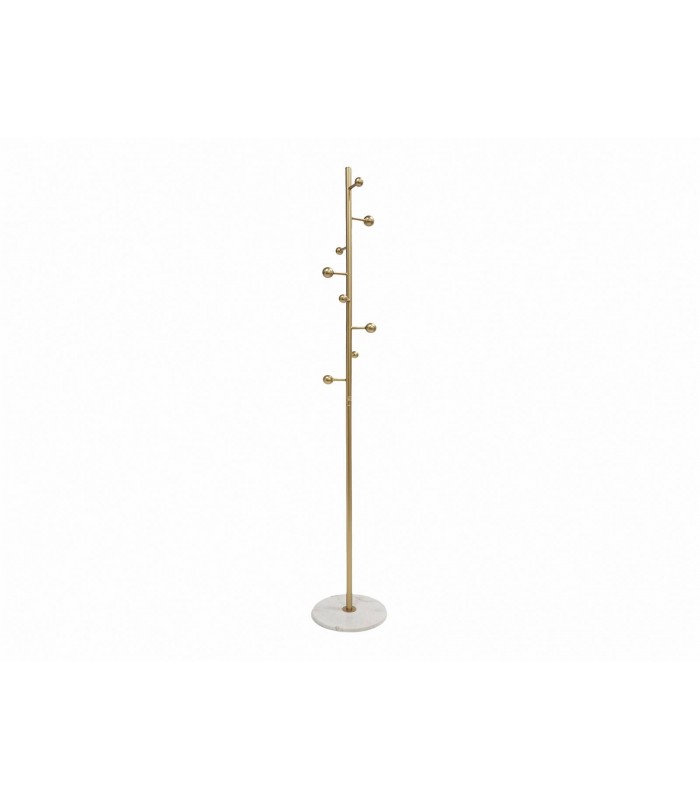 PERCHERO ORO BASE MARMOL 170CM 18-212