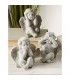 SET/3 ANGELITOS CEMENTO 14CM 28-234