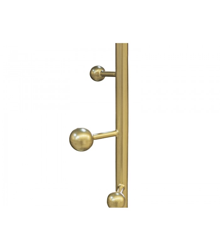 PERCHERO ORO BASE MARMOL 170CM 18-212