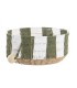 CESTA FIBRA VERDE 36*18CM DC-223110