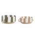 CESTA FIBRA MARRON 30*16CM DC-223110