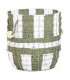 CESTA DE FIBRA VERDE Ø36*37.5h Cm DC-223109