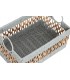 CESTA DE FIBRA GRIS 23H*25.5*38.5CM DC-223108