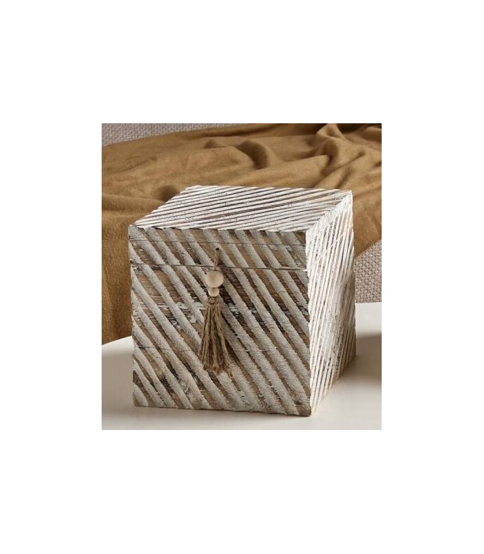 Caja Madera Paulownia 20*20*20 Cm 15-609