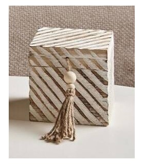 Caja Madera Paulownia 12*12*12 Cm 15-609