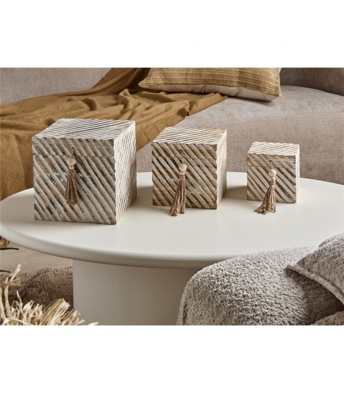 Caja Madera Paulownia 12*12*12 Cm 15-609