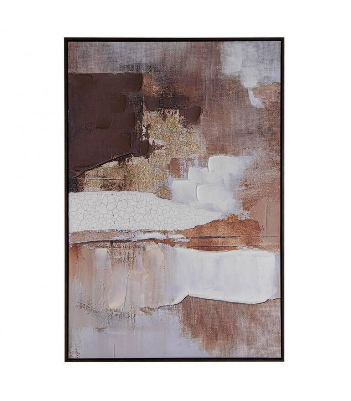 CUADRO ABSTRACTO 80% PINTADO A MANO 83x4x123 CM 784610