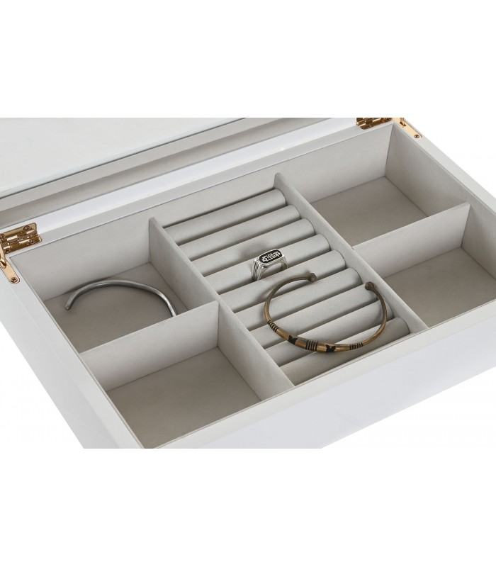 JOYERO MADERA/CRISTAL 29*18.5*7 JO-222408