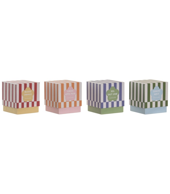 VELA CERA PARAFINA EN CERAMICA 9*9*10CM VE-223479