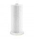 Soporte Rollo Cocina Acero Blanco Ø15x32cm 82694
