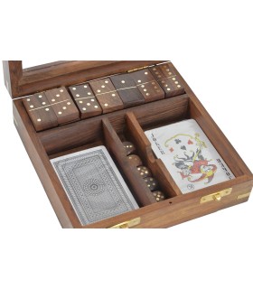 SET/4 JUEGO SHEESHAM CRISTAL 17*17*5.5CM JM-184840