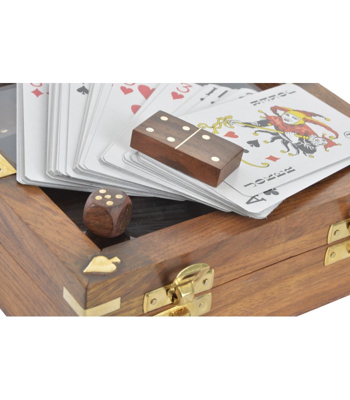 SET/4 JUEGO SHEESHAM CRISTAL 17*17*5.5CM JM-184840