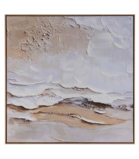 CUADRO ABSTRACTO 80% PINTADO A MANO 100x4x100 Cm 784600