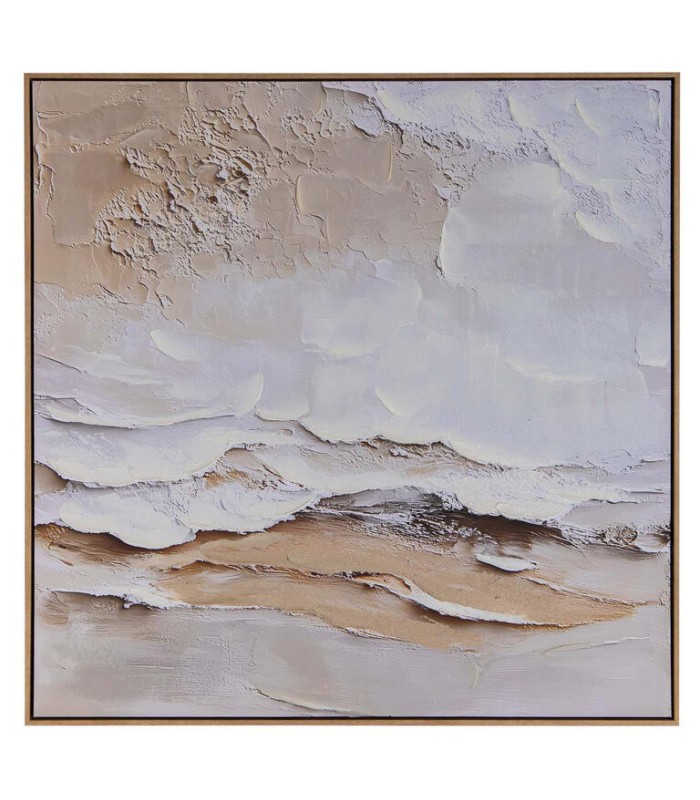 CUADRO ABSTRACTO 80% PINTADO A MANO 100x4x100 Cm 784600