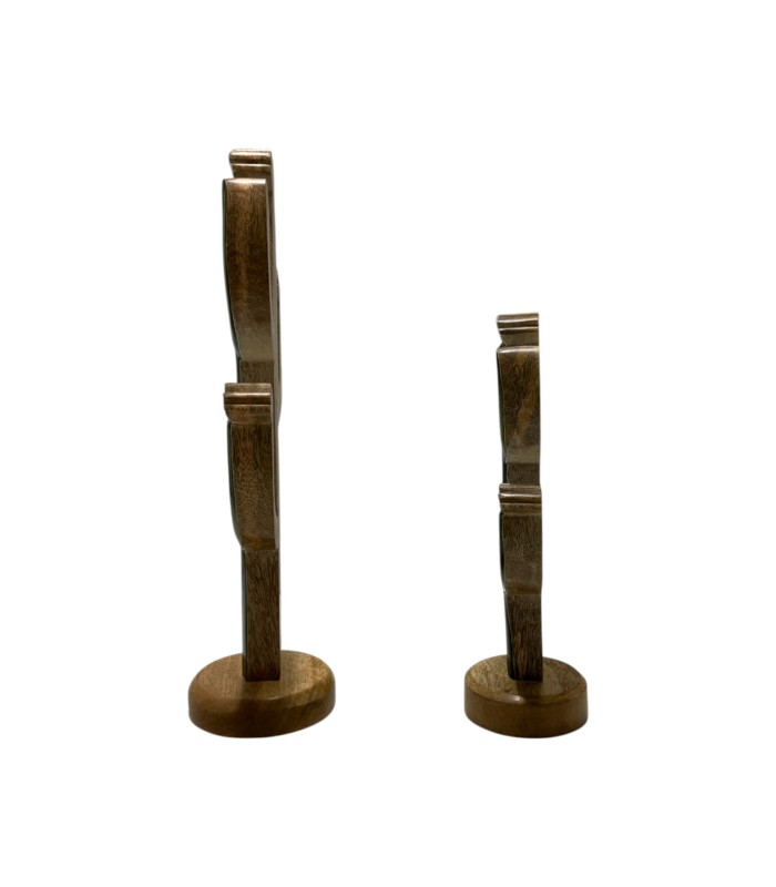 SET/2 CACTUS MADERA MANGO DH-222138