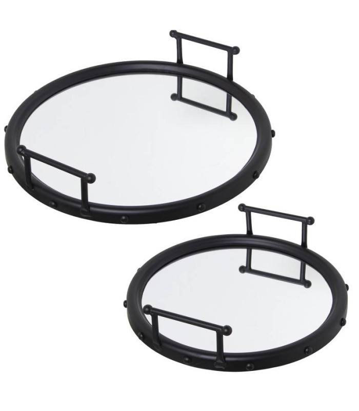 BANDEJA NEGRA D38CM 71798