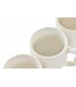 SET/6 MUG PORCELANA/BAMBU 26*12*25CM 90ML PC-193593