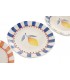 SET/4 PLATOS GRES 20.5*2.8 LIMON RELIEVE PC-223375