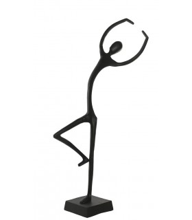 FIGURA ALUMINIO 28*12*76CM BAILE FD-222092