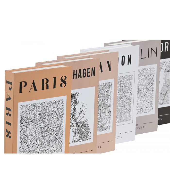 SET/3 CAJA LIBRO CARTON 17*4.2*26.5CM CG-221148