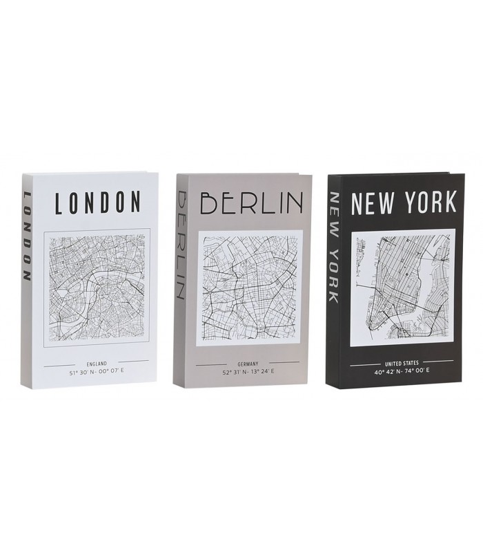 SET/3 CAJA LIBRO CARTON 17*4.2*26.5CM CG-221148