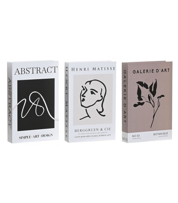 SET/3 CAJA LIBRO CARTON 17*4.2*26.5CM CG-221149