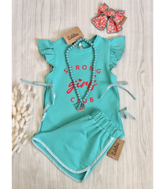 CAMISETA+SHORT AROMA LOLITTOS