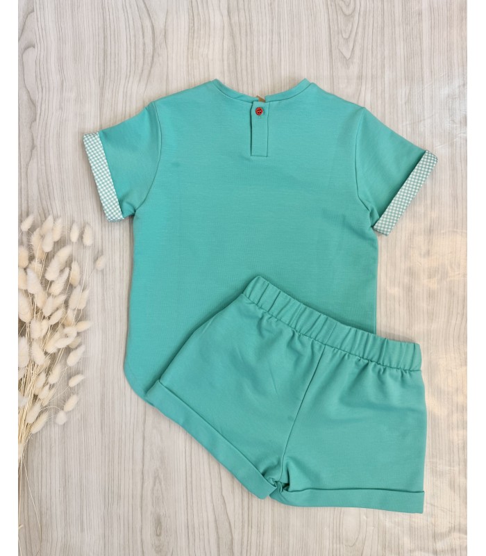 CAMISETA+BERMUDA AROMA LOLITTOS