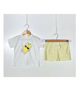 CAMISETA+BERMUDA LIMON LIBERTY PIO PIO VP408