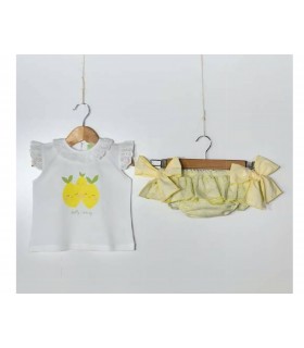 CAMISETA+BRAGUITA LIMON LIBERTY PIO PIO VP402