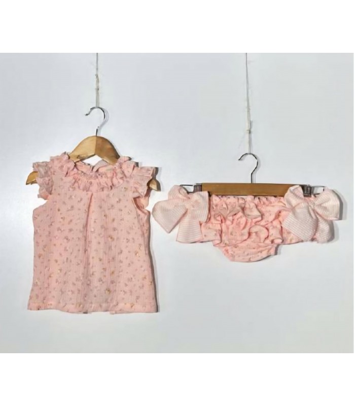 CAMISA+BRAGUITA BAMBULA FLORES PIO PIO VP411