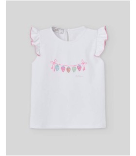 CAMISETA+CUBREPAÑAL FRESAS PAZ RODRIGUEZ 021-193227