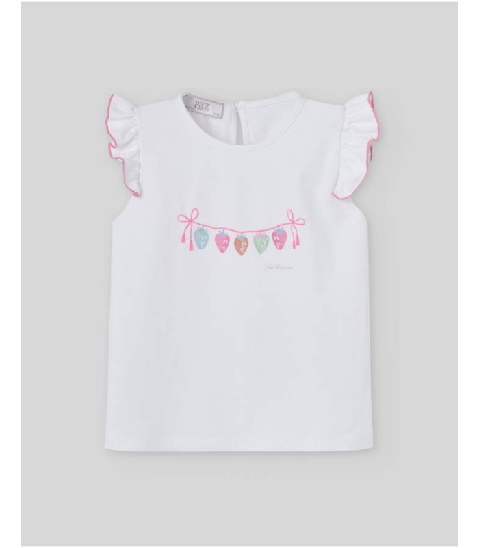 CAMISETA+CUBREPAÑAL FRESAS PAZ RODRIGUEZ 021-193227