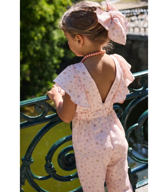 MONO VICHY ESTAMPADO PEACH LA MARTINICA 10367