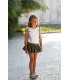 CAMISETA+FALDA SHORT OLIVO NOMA FERNANDEZ