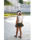 CAMISETA+FALDA SHORT OLIVO NOMA FERNANDEZ