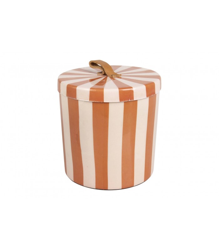 BOMBONERA METAL NARANJA 461239