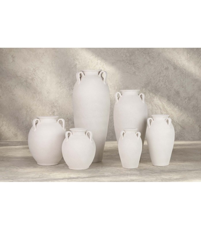 JARRON CERAMICA BLANCA 22*22*30CM 168789